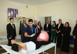 QHT nümayəndələrinin Mərdəkan Reabilitasiya Pansionatına infoturu təşkil edilib