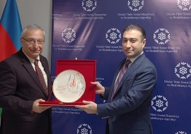 Türkiyənin Başkənt Universitetinin (Başkent Üniversitesi) prorektoru prof. dr. Abdulkadir Varoğlunun başçılıq etdiyi nümayəndə heyəti ilə görüş olub.