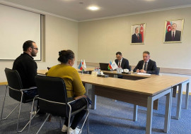Dövlət Tibbi-Sosial Ekspertiza və Reabilitasiya Agentliyinin İdarə Heyətinin sədri Ramin Rzayev Gəncə şəhərində vətəndaşları qəbul edib