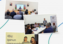 Agentliyin reabilitasiya müəssisələrində “Əlilliyi olan şəxslərin hüquqlarının müdafiəsi” mövzusunda maarifləndirici tədbirlər keçirilib