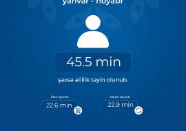 Yanvar-noyabr aylarında 45,5 min şəxsə əlillik təyin edilib, 78,9 min şəxsə reabilitasiya xidməti göstərilib