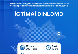 Sumqayıt şəhərində ictimai dinləmə keçiriləcək