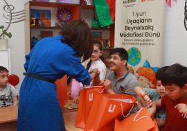 1 saylı Uşaq Reabilitasiya Mərkəzində sosial tədbir keçirilib